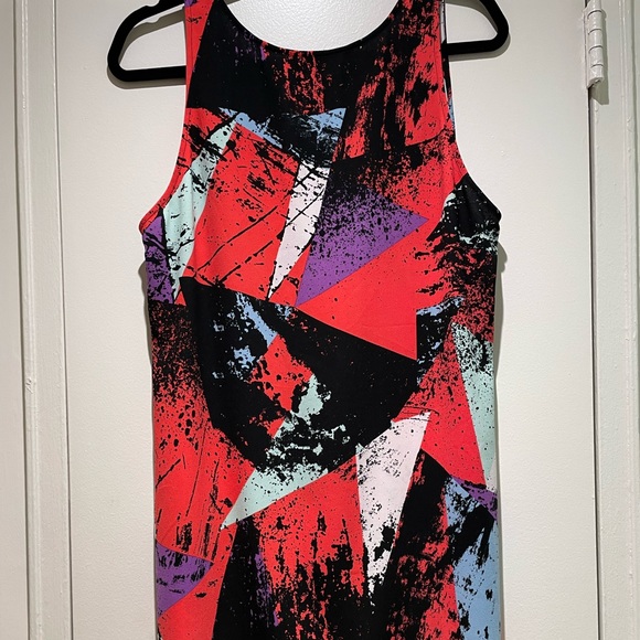 Leith - Graphic babydoll slip dress - Picture 3 of 5